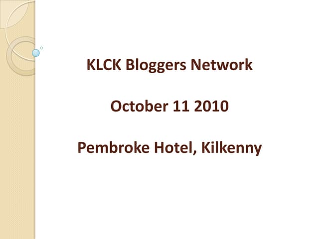 Klck bloggers network v3