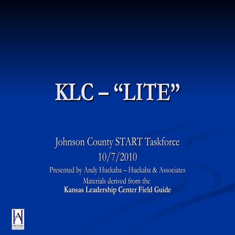 KLC Leadership Competencies