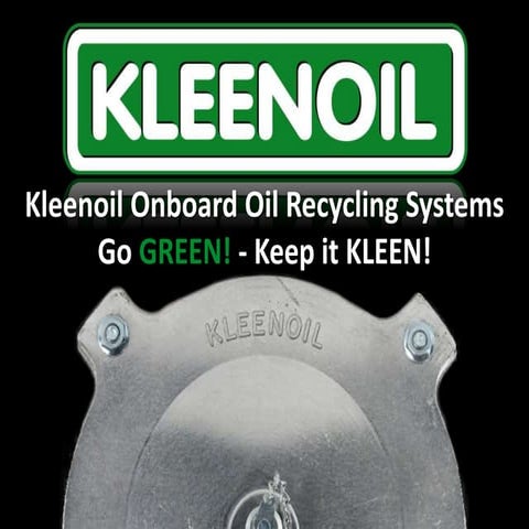 Kleenoil Bypass Filtration System Presentation