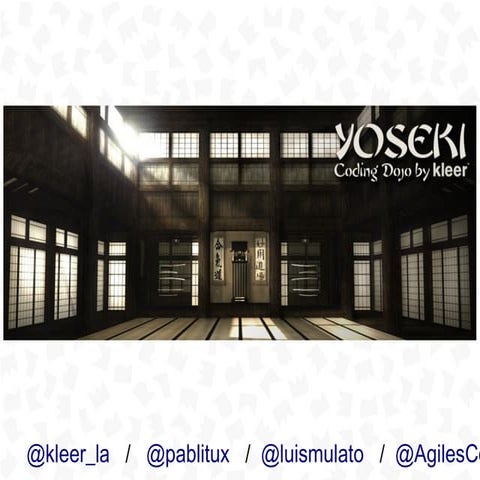 Kleer   yoseki coding dojo - 2012-08-03 - medellín