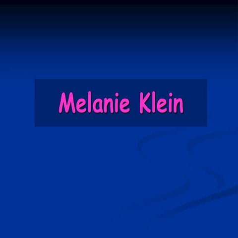Klein m | PPT