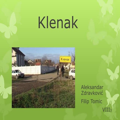 Klenak | PPTX