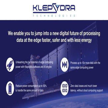 Klepsydra Company Presentation
