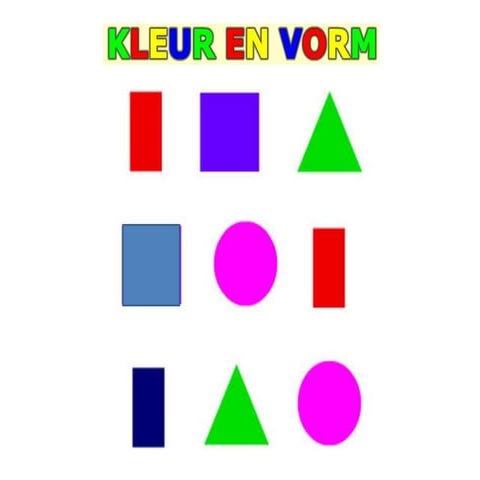 Kleur en vorm | PPSX