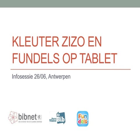 Infosessie Kleuter ZIZO | PPTX