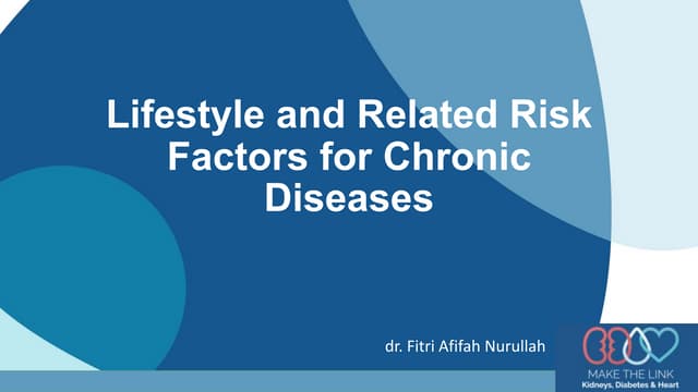 Non communicable diseases | PPTX
