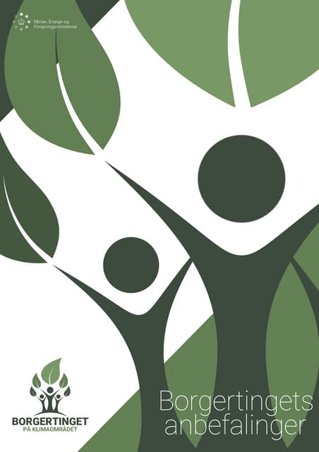 Klimaborgertingets anbefalinger april 2021
