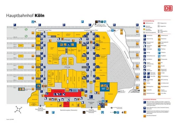 Koeln Bonn Airport Terminalplan