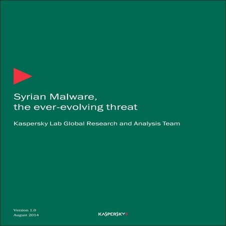 Syrian Malware