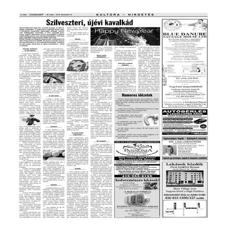 Szilveszteri, újévi kavalkád