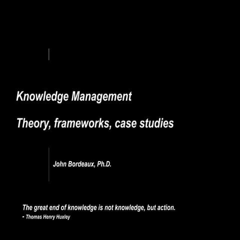 Knowledge Management 2017