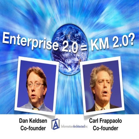 Enterprise 2.0 = Knowledge Management 2.0? For KM Practitioners in Law Firms