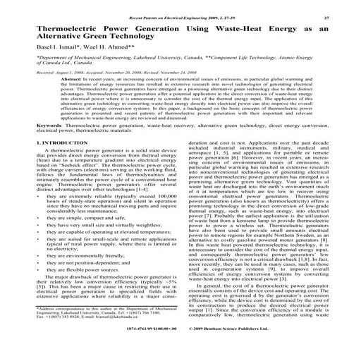 Km93 refrigeration using waste heats in car (wecompress)