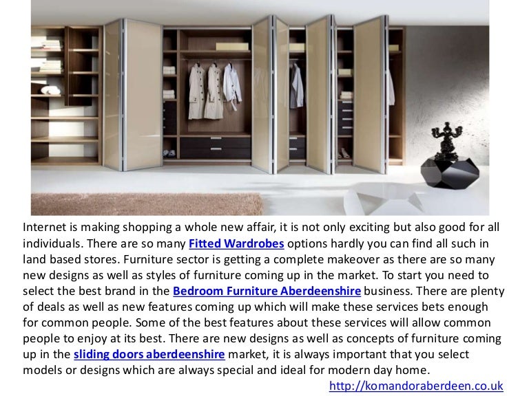Bedroom Furniture Sliding Doors Aberdeen Wardrobe