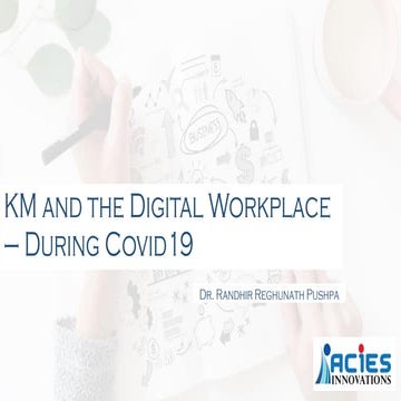 Webinar: KM and the Digital Workplace During COVID-19