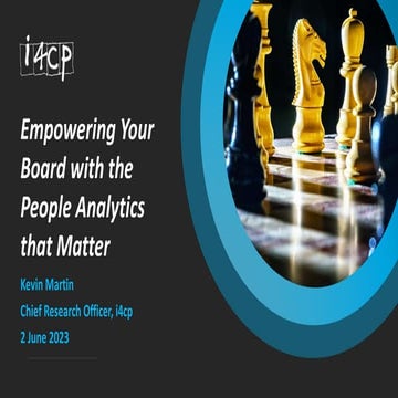 Kevin Martin: Empowering Your Board with the People Analytics That Matter