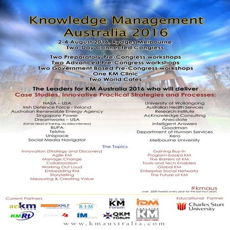 Knowledge Management Australia 2016