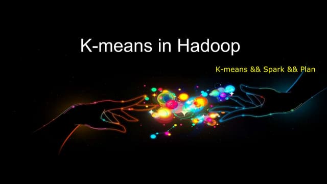 Kmeans in-hadoop