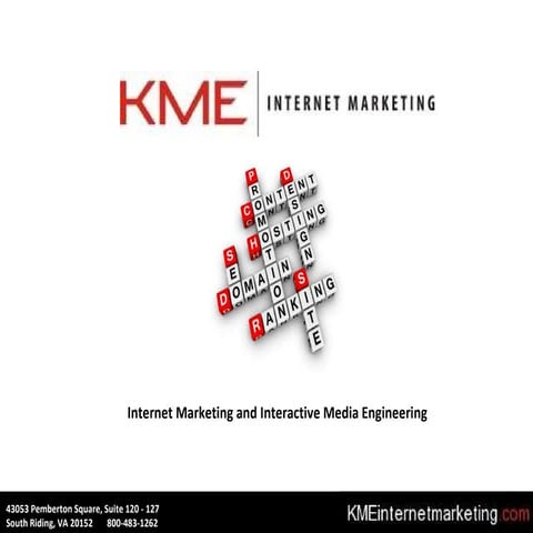DC Interactive Marketing - KME Internet Marketing in Northern Virginia
