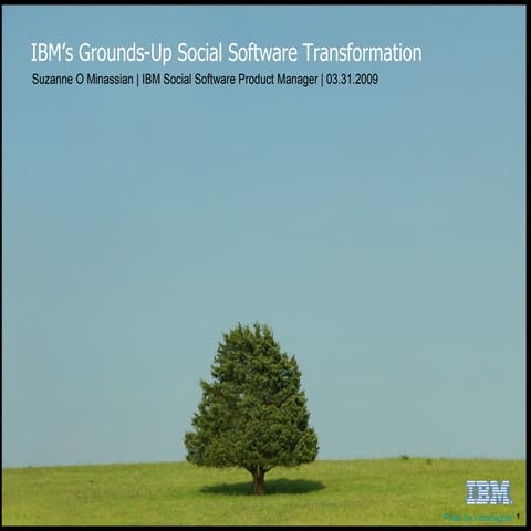 IBM Social Software for the KM Forum
