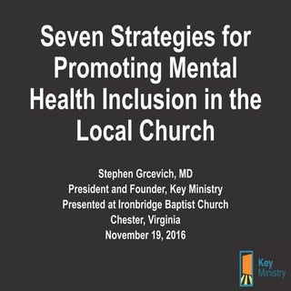 Seven Strategies for Promoting Ment...