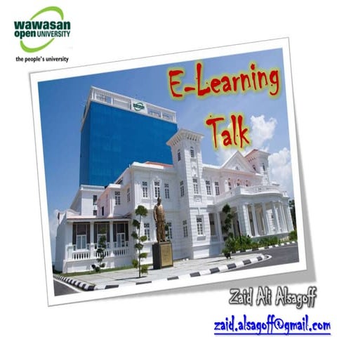 E-learning talk