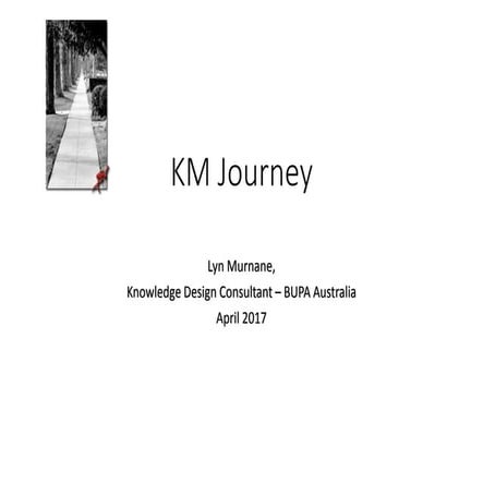 My KM journey