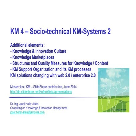 Km masterclass part4 km systems2 ha20140530sls | PPT