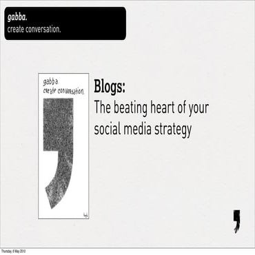  Blogging - Paul Fabretti