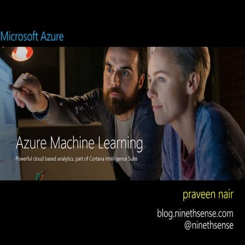 Azure Machine Learning | PPT