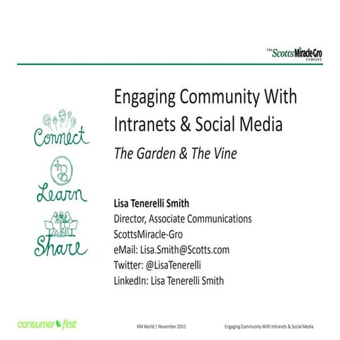 Engaging Community with Intranets and Social Media