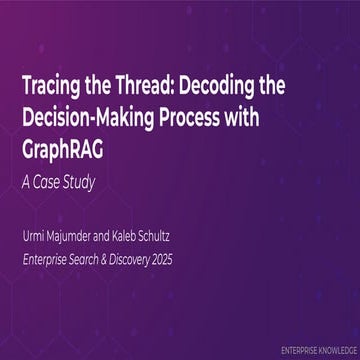 Tracing the Thread: Decoding the Decision-Making Process with GraphRAG