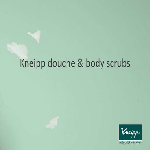 Kneipp douche & body scrubs