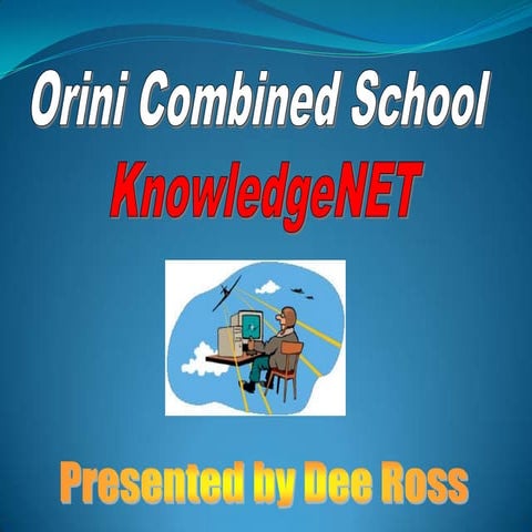 Overview of use of the KNet LMS within our school