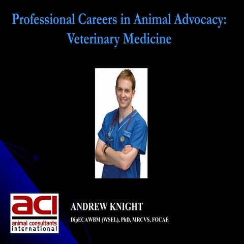 Careers in Animal Advocacy: Veterinary Medicine