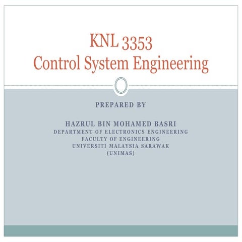 Ch2 mathematical modeling of control system | PDF