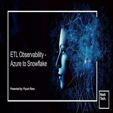 ETL Observability: Azure to Snowflake Presentation