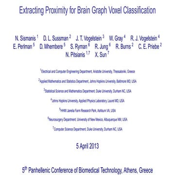 Extracting Proximity for Brain Graph Voxel Classification