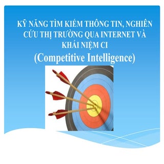 Kỹ năng tìm kiếm thông tin và nghiê...