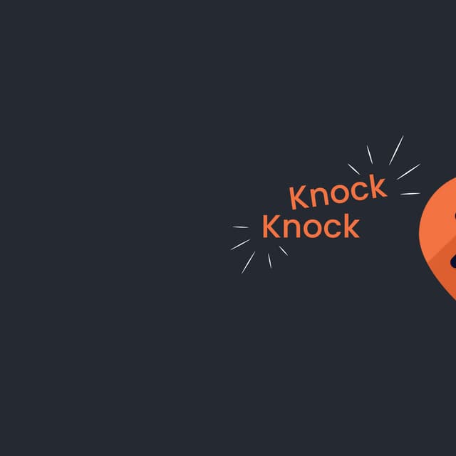 "Knock Knock" joke might be a bit of fun - Deonde