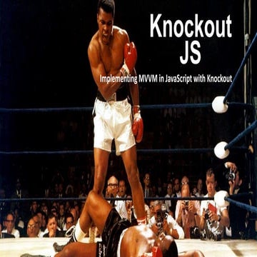 Knockout implementing mvvm in java script with knockout | PPT