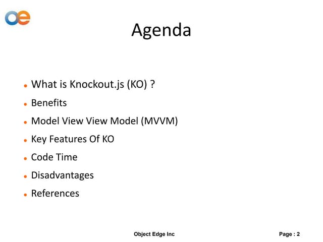 Knockout Basics By Surekha Gadkari
