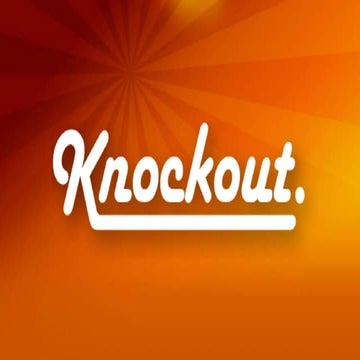 We Love Js 6 - Knockout js (with Marc Rubiño)