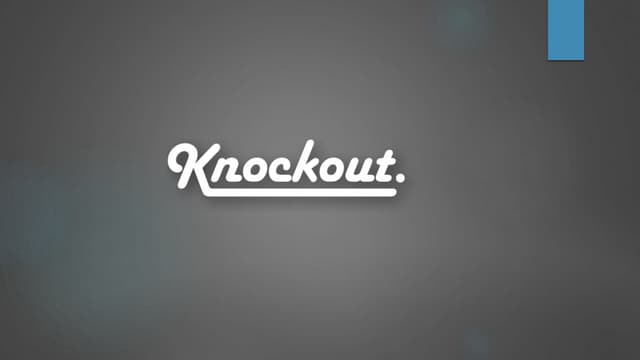 Knockout js