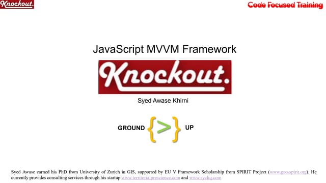 Knockout js