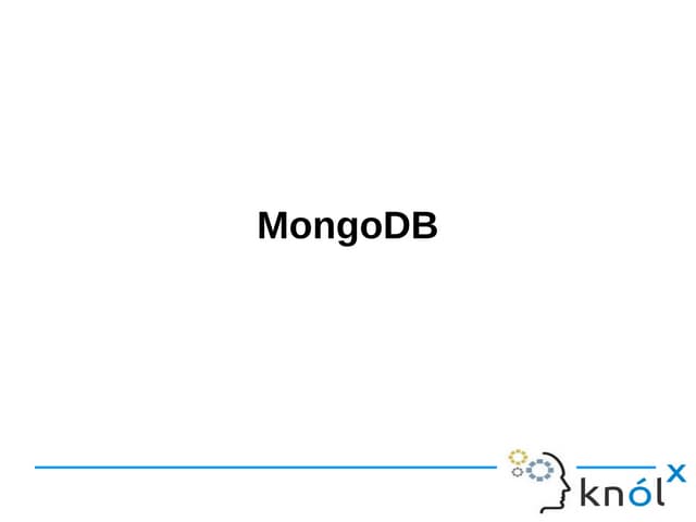 Introduction to MongoDB