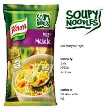 Knorr Soupy Noodles - ASMITA PGP30304