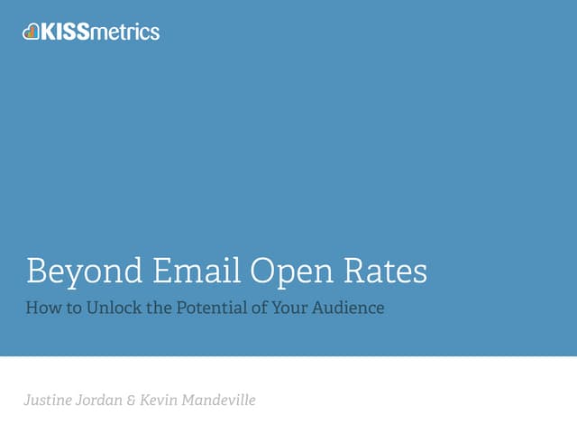Beyond Email Open Rates: How to Unl...