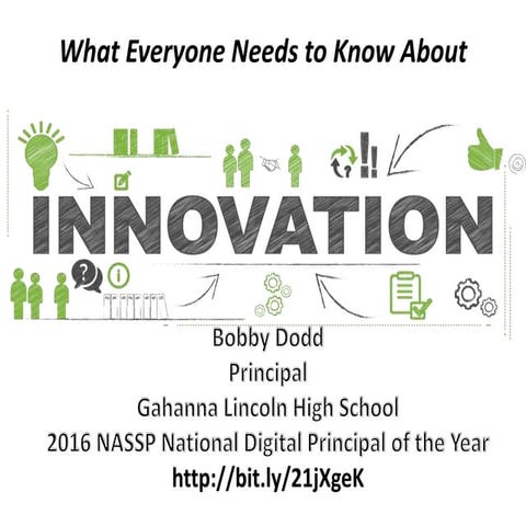 What Everyone Needs to Know about Innovation