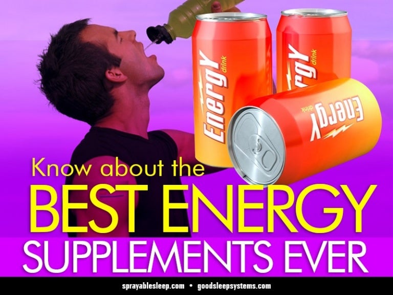 Know about the best energy supplements ever